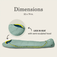 Big Bay™ 20° Mummy Sleeping Bag