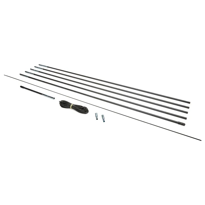 Fiberglass Tent Pole Replacement Kit, 6.3mm